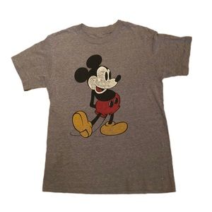 Vintage Single Stitch Mickey Mouse T Shirt Paper Thin Thrashed
